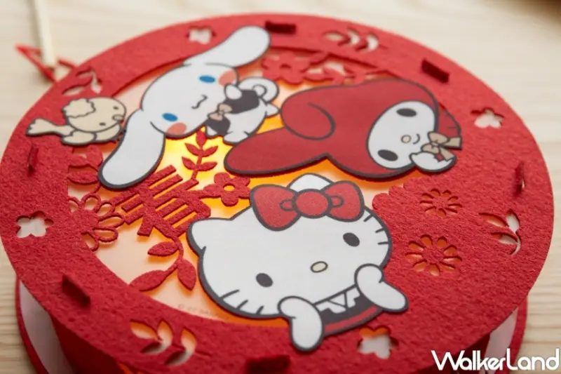 HOLA 三麗鷗蝴蝶結鏤空光影燈籠 / WalkerLand窩客島整理提供 未經許可，不得轉載