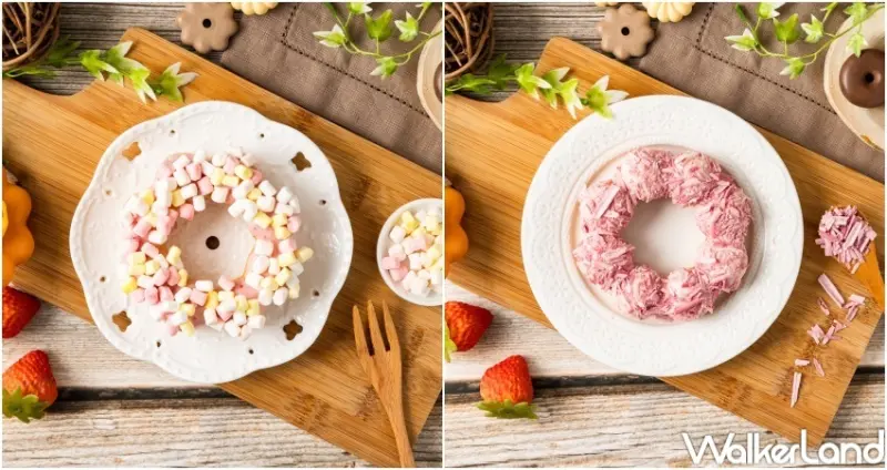 Mister Donut草莓季新品 / WalkerLand窩客島整理提供 未經許可，不得轉載