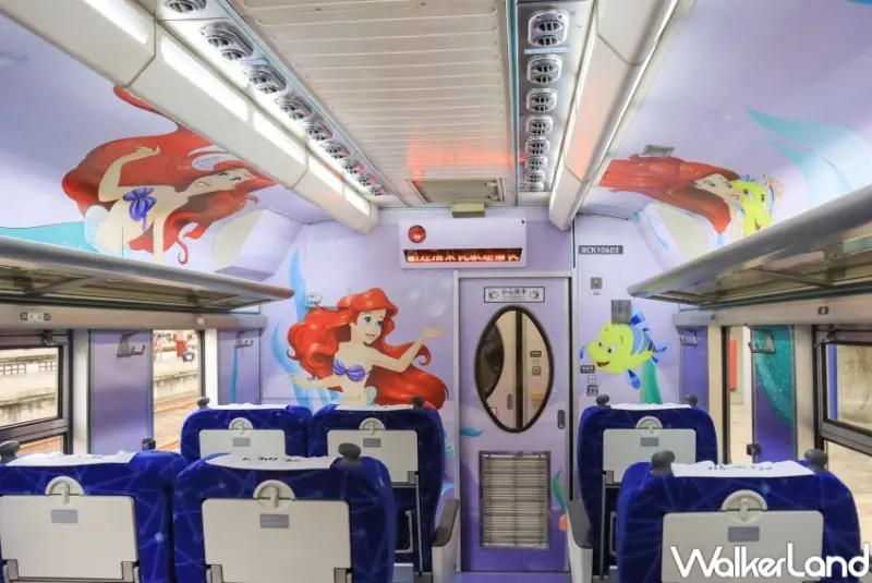 環島之星夢想號-迪士尼主題列車 / WalkerLand窩客島提供 未經許可，不得轉載