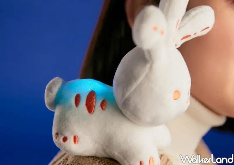 2023台灣燈會在台北「光源兔玩偶吸鐵燈」 / WalkerLand窩客島整理提供 未經許可不可轉載