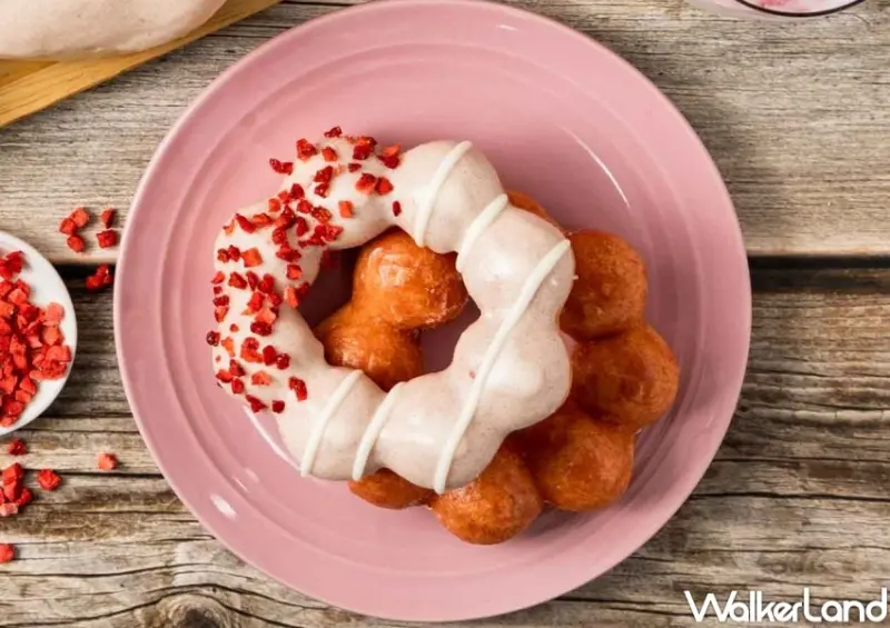 Mister Donut草莓季新品 / WalkerLand窩客島整理提供 未經許可，不得轉載