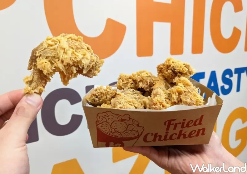 拿坡里炸雞專賣店 兔給樂雞腿桶 / WalkerLand窩客島整理提供 未經許可，不得轉載