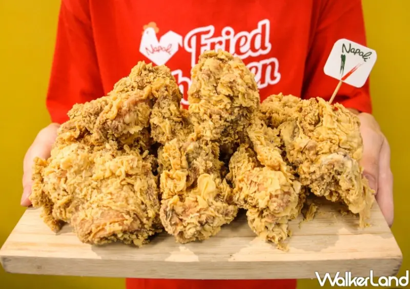 拿坡里炸雞專賣店 兔給樂雞腿桶 / WalkerLand窩客島整理提供 未經許可，不得轉載