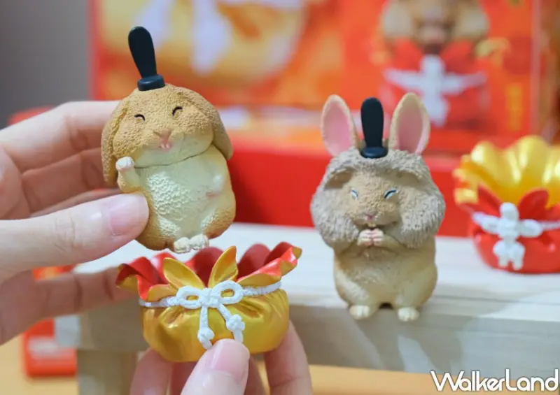 喜年來朝隈俊男聯名公仔蛋捲禮盒-兔年 / WalkerLand窩客島整理提供 未經許可不可轉載