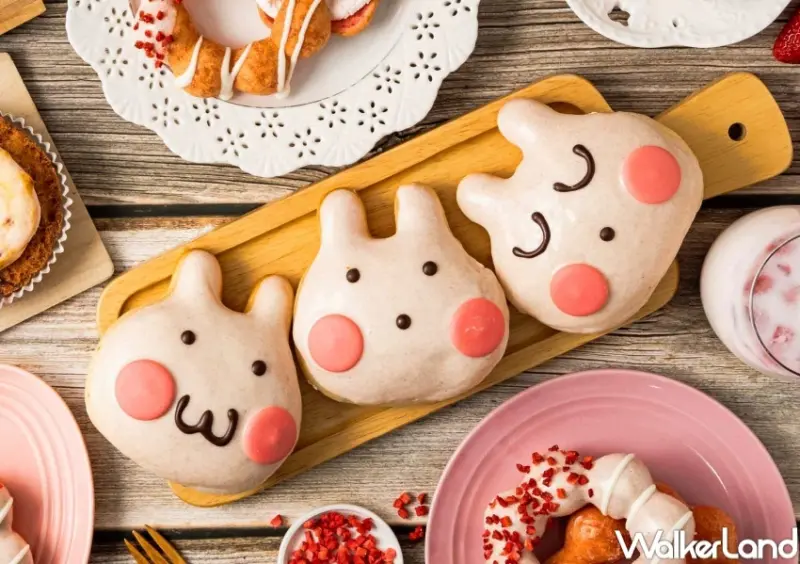 Mister Donut草莓季新品 / WalkerLand窩客島整理提供 未經許可，不得轉載