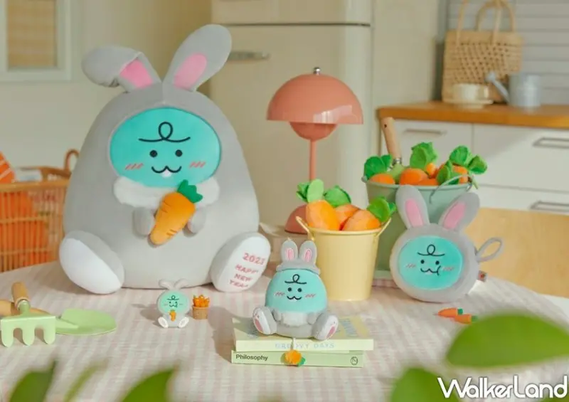 Kakao Friends萊恩兔年限定周邊/ WalkerLand窩客島整理提供 未經許可不可轉載