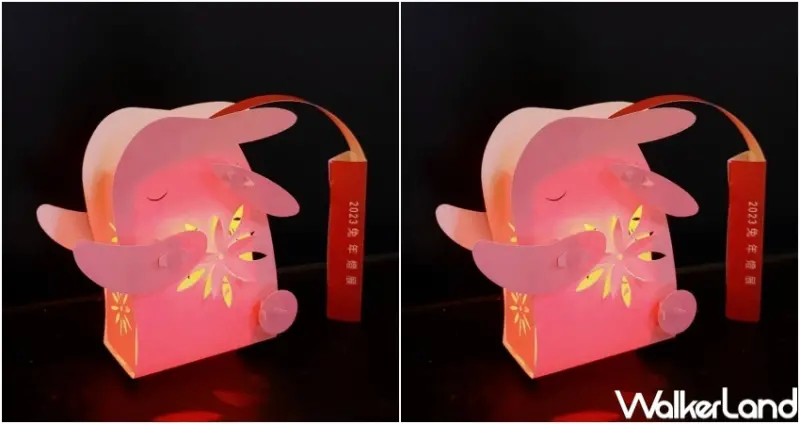 新光三越 2023彩燈展 鴻兔大展 / WalkerLand窩客島提供 未經許可，不得轉載