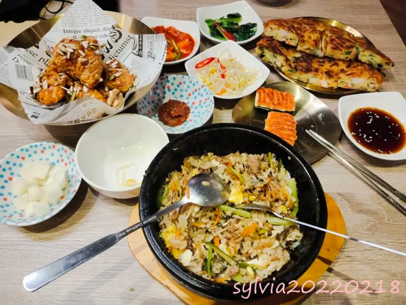 初訪中山區，安妞韓館，韓式料理