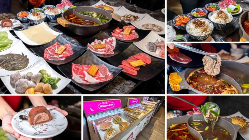 石‧撈麻辣鴛鴦鍋-松江南京麻辣火鍋|火鍋吃到飽$598起，頂級肉品、海鮮、甜點、啤酒無限暢飲吃到飽，尾牙春酒聚餐必訪，台北中山區吃到飽推薦