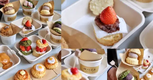 【台中食記】超火紅『尷尬司康 』第六市場快閃，好評不斷延長到4月，五六日限定！