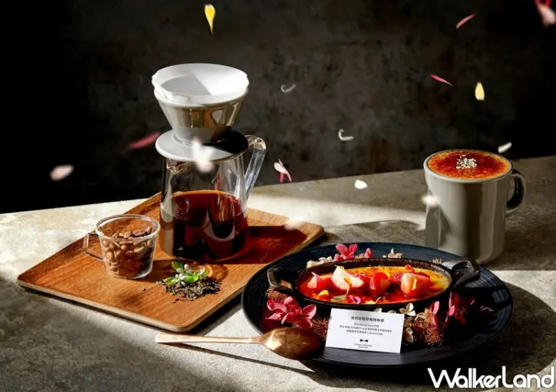 cama café x plantica以「花咖 a cup of spring vibe」 / WalkerLand窩客島整理提供 未經許可不可轉載