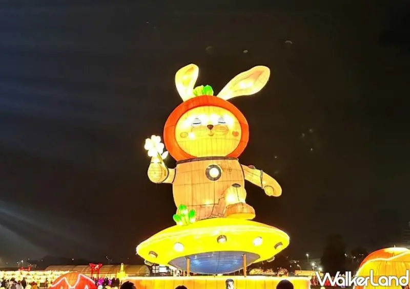 2023新北燈會「兔來運轉熊猴森」 / WalkerLand窩客島整理提供 未經許可不可轉載