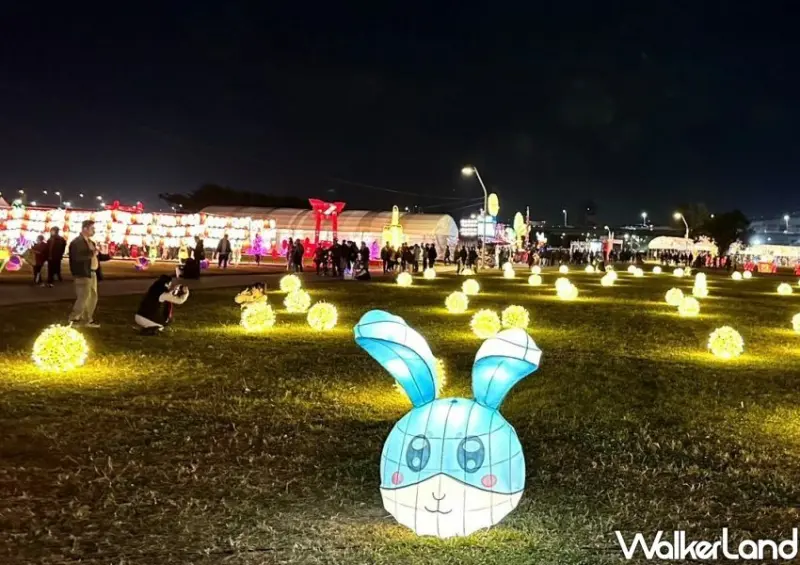 2023新北燈會「兔來運轉熊猴森」 / WalkerLand窩客島整理提供 未經許可不可轉載