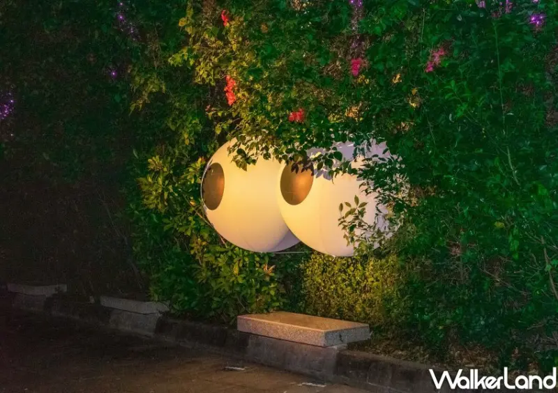 2023新莊中港大排「EyE 在中港」睛彩光雕/ WalkerLand窩客島整理提供 未經許可不可轉載