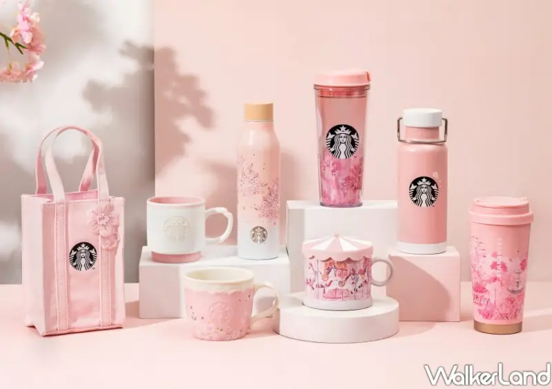 星巴克櫻花杯新品 / WalkerLand窩客島整理提供 未經許可不可轉載