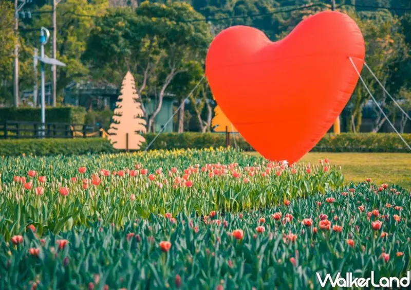 2023士林官邸鬱金香展/ WalkerLand窩客島整理提供 未經許可不可轉載