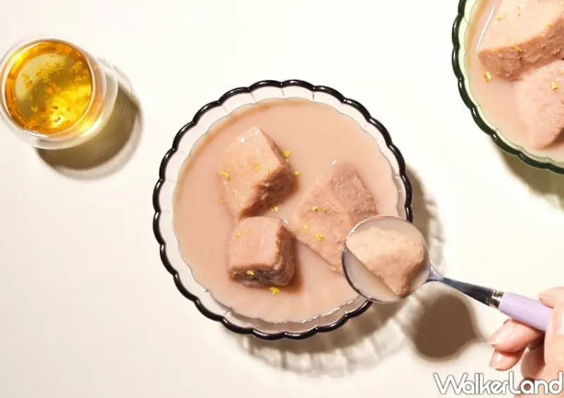 賈以食日「桂花蜜芋頭」/ WalkerLand窩客島整理提供 未經許可不可轉載