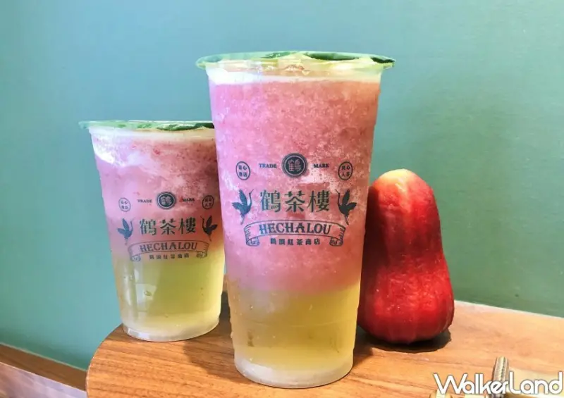 鶴茶樓新品「蓮霧蘭香綠茶」 / WalkerLand窩客島整理提供 未經許可不可轉載