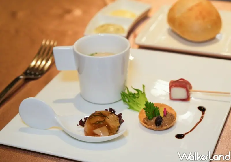 海峽會《Salle d'Antoine安東法式料理》雙蟹饗宴套餐 / WalkerLand窩客島整理提供 未經許可不可轉載