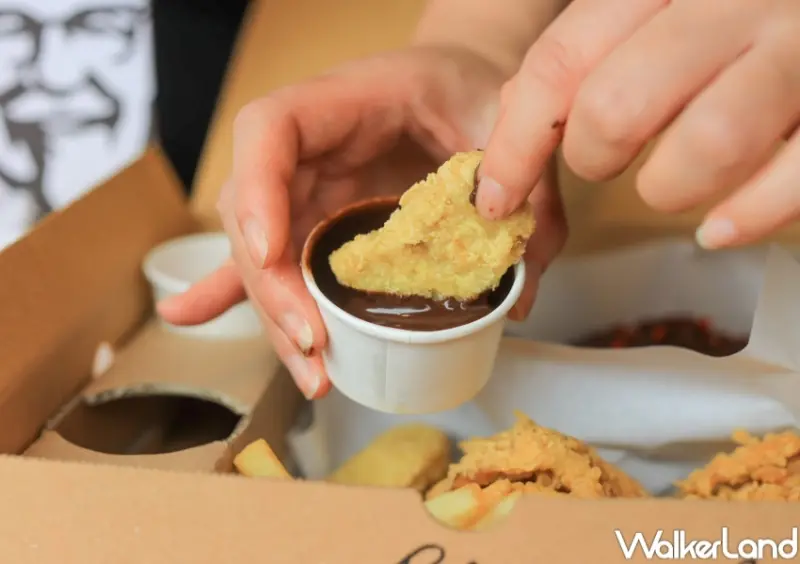 肯德基 愛情醬淋 可可脆雞餐 / WalkerLand窩客島提供 未經許可，不得轉載