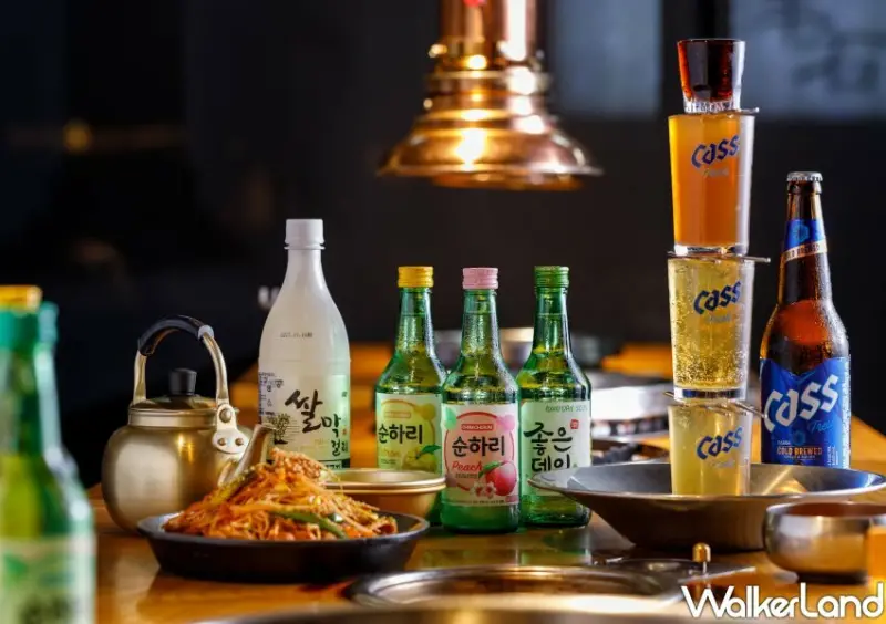 八色烤肉 啤酒、燒酒無限暢飲 / WalkerLand窩客島整理提供 未經許可不可轉載