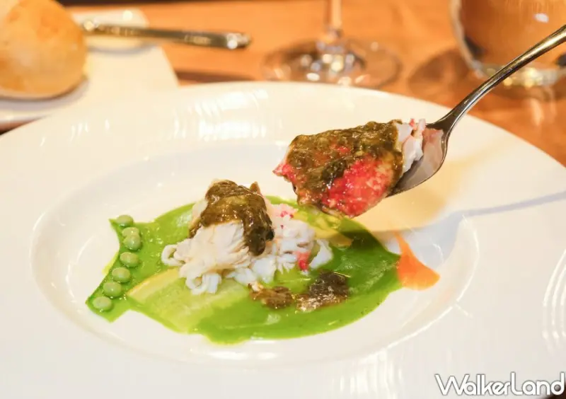 海峽會《Salle d'Antoine安東法式料理》雙蟹饗宴套餐 / WalkerLand窩客島整理提供 未經許可不可轉載