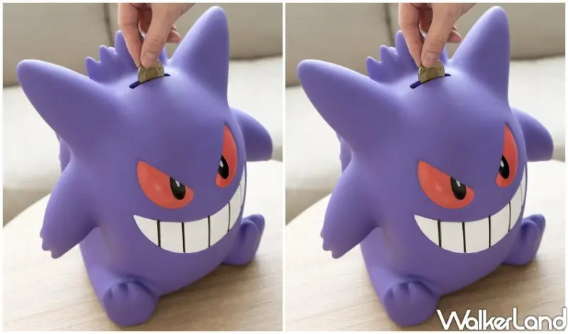 楽玩多「寶可夢皮卡丘、耿軌造型存錢筒」 / WalkerLand窩客島整理提供 未經許可不可轉載