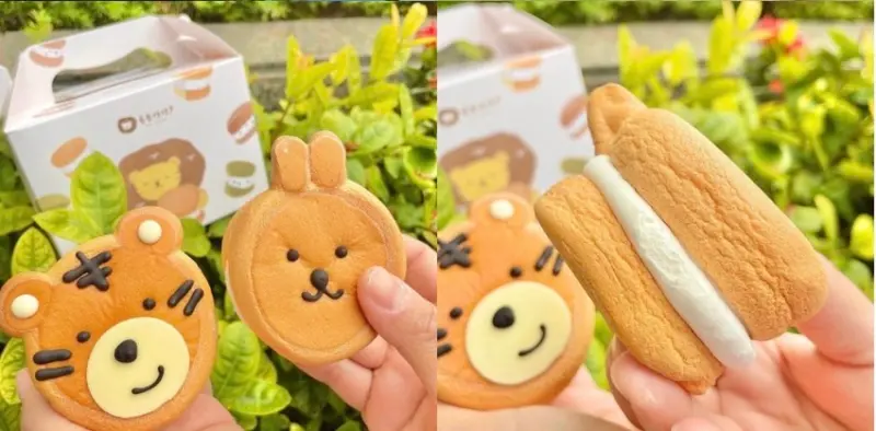 輕盈生乳銅鑼燒來新竹了！台中知名「卷卷烘焙」來巨城快閃啦！口感冰冰涼涼好清爽，忍不住一顆接著一顆！