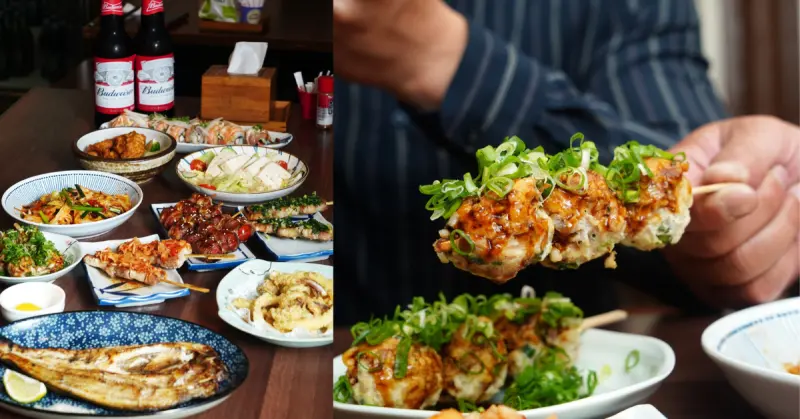 【台南日式居酒屋】おかんと大眾酒場│放鬆喝酒好地方│下酒菜串燒必點│台南保安路美食推薦