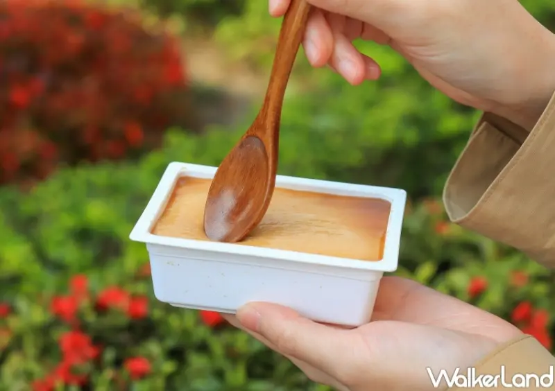 紅磚布丁 黃金蜜地瓜烤布丁 / WalkerLand窩客島提供 未經許可，不得轉載