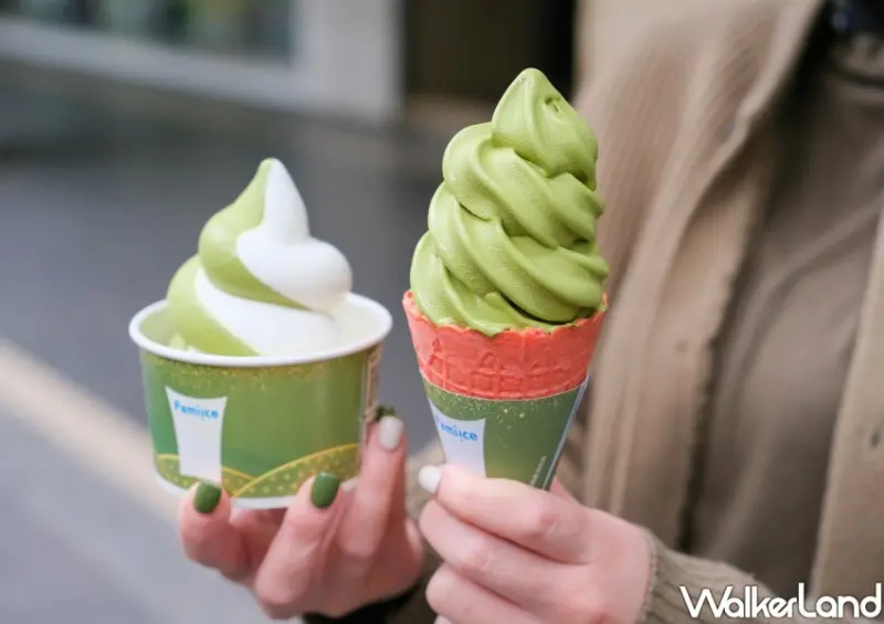 全家抹茶霜淇淋/ WalkerLand窩客島整理提供 未經許可不可轉載