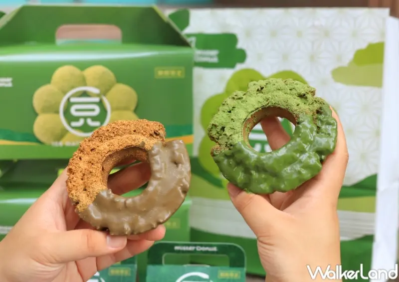Mister Donut x 一〇八抹茶祭典 / WalkerLand窩客島提供 未經許可，不得轉載