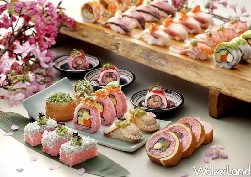 欣葉日本料理吃到飽春季新菜/ WalkerLand窩客島整理提供 未經許可不可轉載