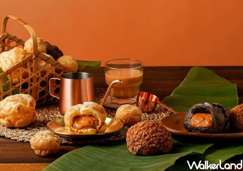 beard papa’s泰奶泡芙/ WalkerLand窩客島整理提供 未經同意不可轉載