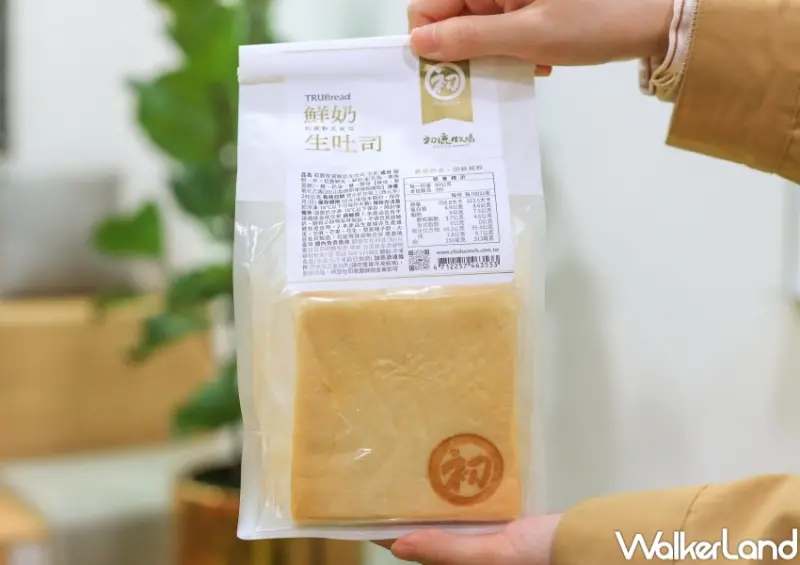 初鹿牧場鮮奶生吐司 / WalkerLand窩客島整理提供 未經許可，不得轉載