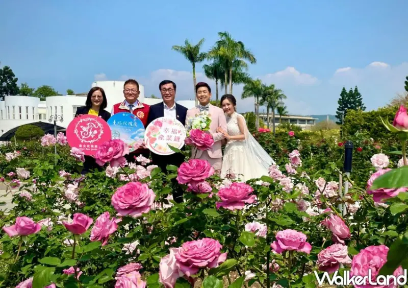 2023台北玫瑰展「玫好幸福」/ WalkerLand窩客島整理提供 未經許可不可轉載