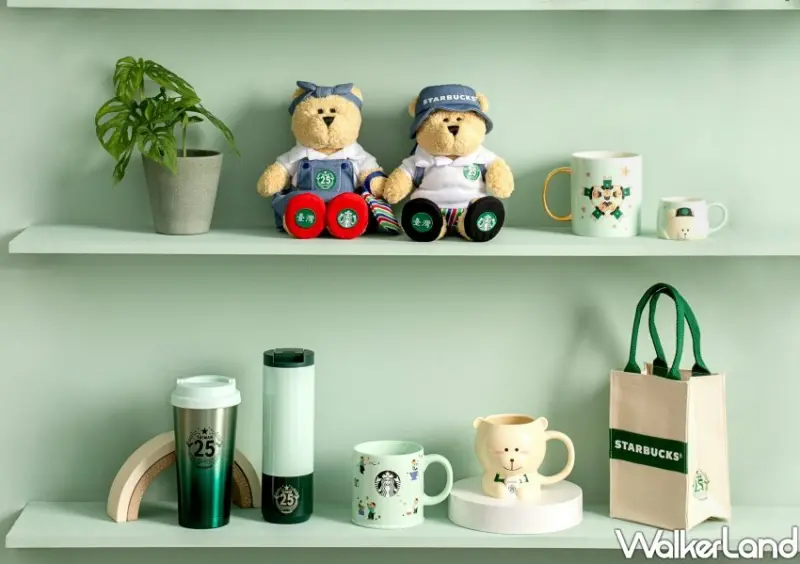 星巴克25週年限定 / WalkerLand窩客島整理提供 未經許可不可轉載