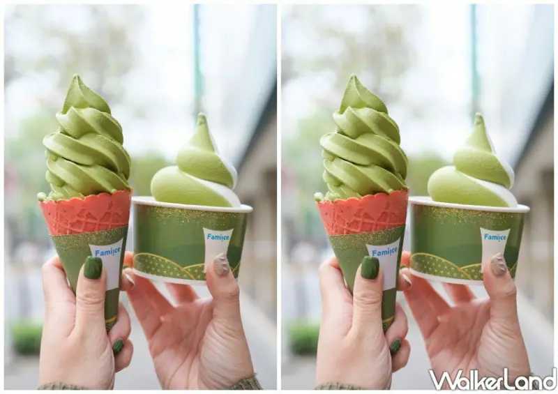 全家「抹茶霜淇淋」/ WalkerLand窩客島整理提供 未經許可不可轉載
