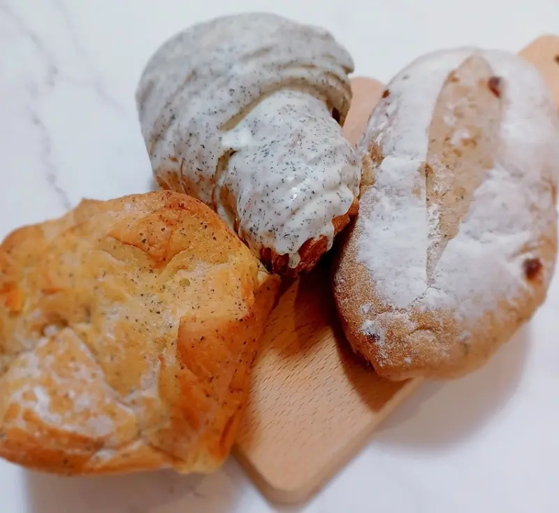 【食用】伯爵紅可頌、桔茶山丘、雙莓果伯爵軟歐-全聯福利中心春茶賞