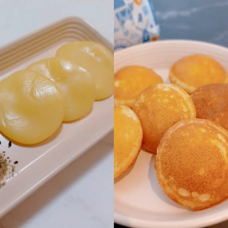 【食用】跟春茶完全無關的隱藏版甜點-全聯福利中心春茶賞:荷蘭風奶油小鬆餅、胡蘿蔔麻糬