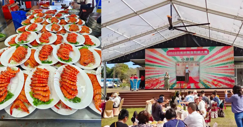 【台南旅遊】旅遊團合菜吃到滿嘴流油！福泉外燴辦桌-國宴總鋪師小泉師│台南外燴辦桌流水席推薦│一水綠舟莊園