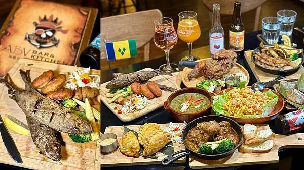 [台北東區餐酒館] ABV Bar & Kitchen 加勒比海餐酒館-世界精釀啤酒餐廳 2023年新菜上市 #東區美食 #大安區忠孝敦化美食 @蛋寶趴趴go