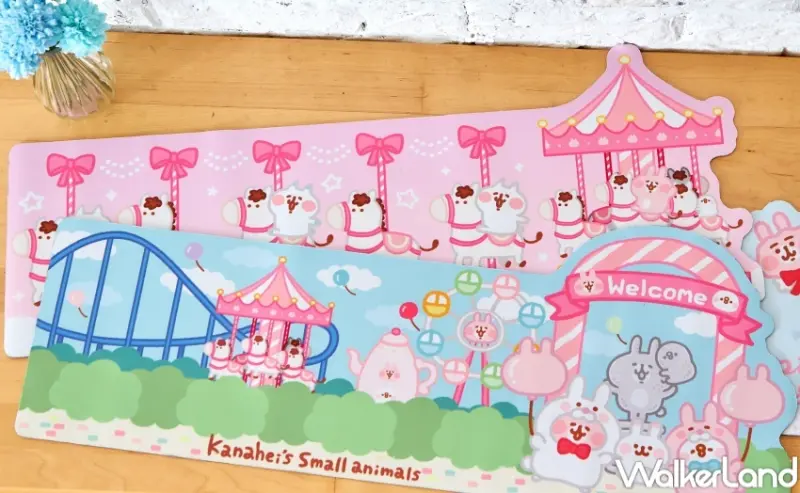 卡娜赫拉的小動物「粉粉世界遊樂園」限定快閃店 / WalkerLand窩客島整理提供 未經許可，不得轉載