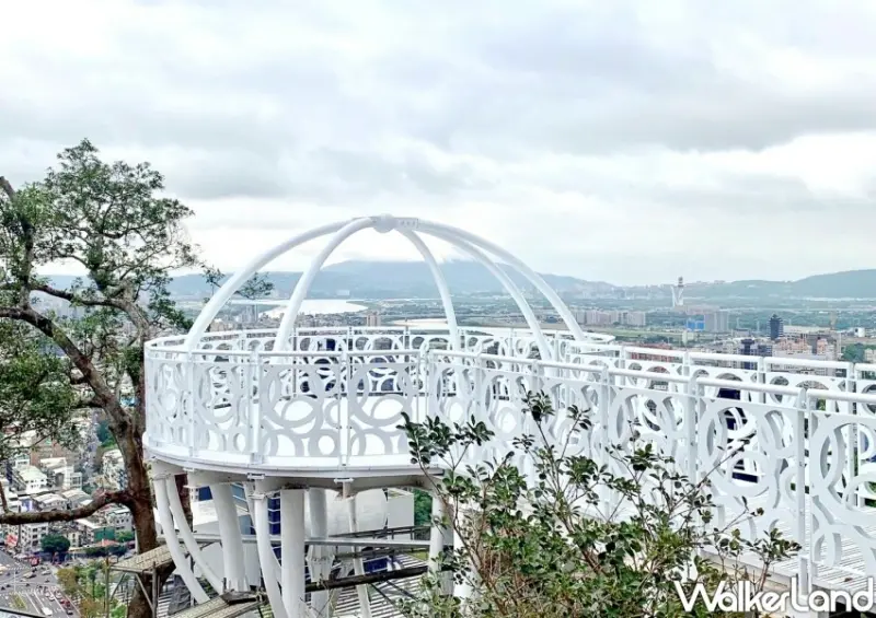 劍潭山步道「北眼平台、微風平台」/ WalkerLand窩客島整理提供 未經同意不可轉載