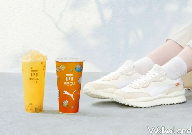 PUMA x 麻古茶坊聯名「香橙Ｑ豹」/ WalkerLand窩客島整理提供 未經同意不可轉載