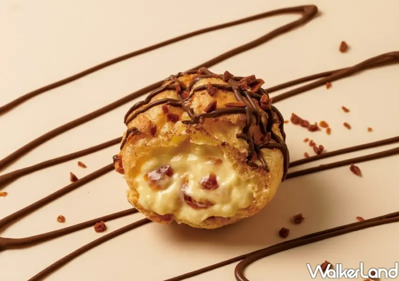 beard papa‘s統一布丁泡芙/ WalkerLand窩客島整理提供 未經同意不可轉載