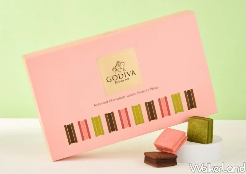 GODIVA綜合巧克力夾心酥餅禮盒/ WalkerLand窩客島整理提供 未經同意不可轉載
