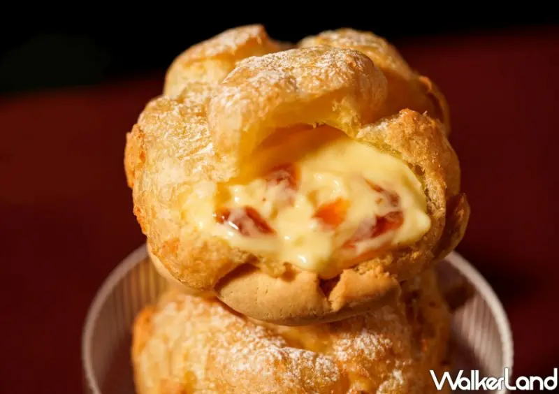 beard papa‘s統一布丁泡芙/ WalkerLand窩客島整理提供 未經同意不可轉載