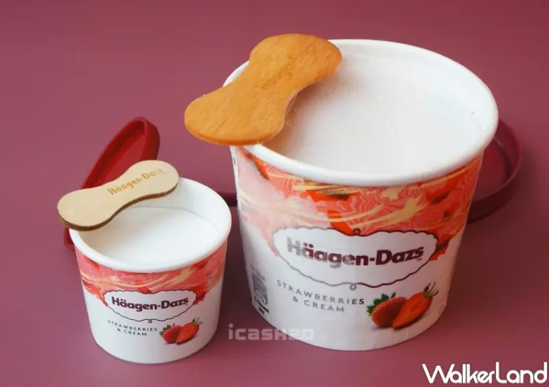 哈根達斯草莓冰淇淋icash2.0 / WalkerLand窩客島整理提供 未經許可，不得轉載