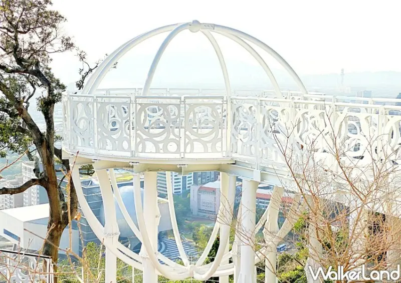 劍潭山步道「北眼平台、微風平台」/ WalkerLand窩客島整理提供 未經同意不可轉載